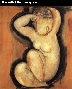 Amedeo Modigliani caryatid